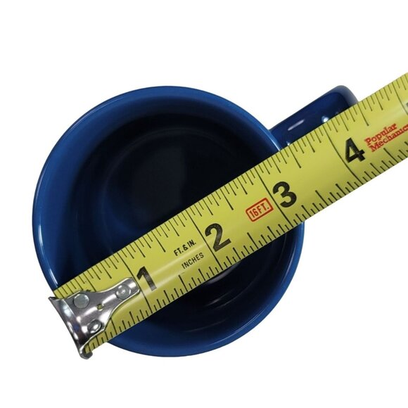 Disney Multi Characters Mug Blue Tinkerbell Grumpy Dopey Dwarfs Mickey Pinnochio - Picture 9 of 10